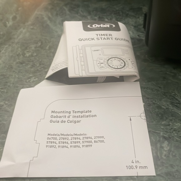 Orbit 4 Station Easy-Set Logic Sprinkler Timer Indoor/Outdoor - Picture 6 of 13